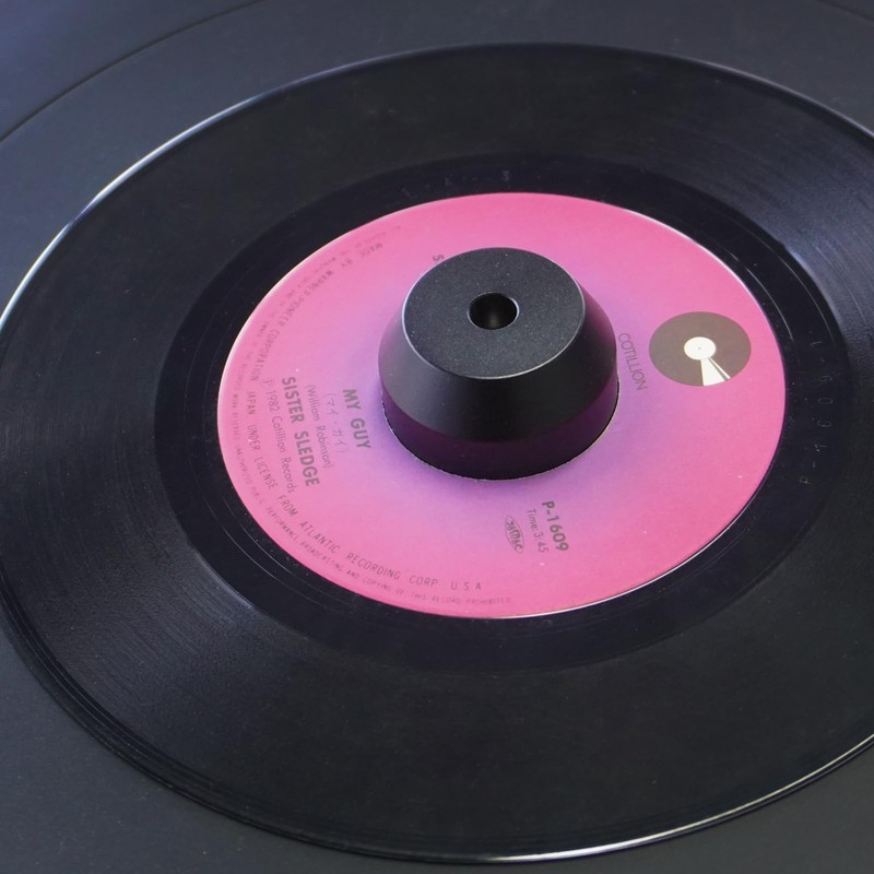 45 RPM Record Adapter 7 Inch Vinyl Record Solid Aluminum