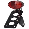 Sparkmods 3/4'' Motorcycle Side Mount Tail Light with License Plate