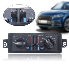 Prefer Warehouse Heater Climate Control A/C Dual Control Panel Replacement for 2000-2005 Buick Century 3.1L 2000-2004 Buick Regal 3.8L Replaces 10308120,10447470,599199