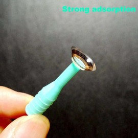 Hard Contact Lens Remover 10 Pack RGP Plunger/Inserter for Soft Hard Lenses Contact Lens Remover