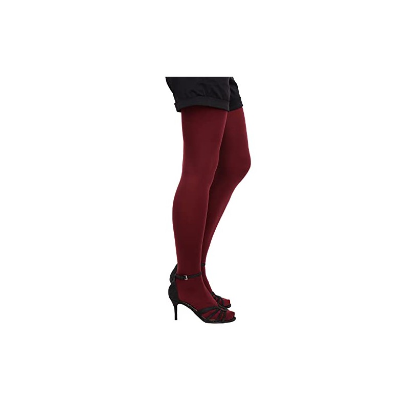 Lady Sofia Women's Soft Microfiber Opaque Tights 60 Denier (L,