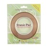 Studio Pro 1/4" Copper Foil Tape for Stained Glass - 1.0 Mil Thickness, 36 Yards Long - Silver Backed