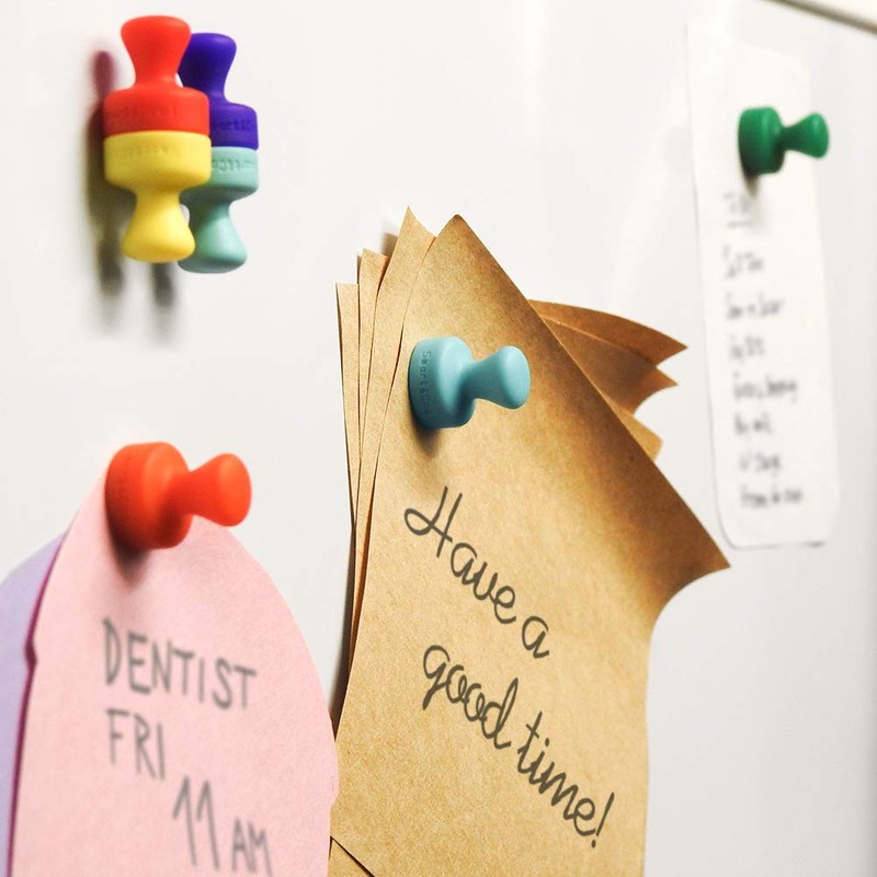 SMART&COOL 20pcs Small Fridge Magnets - Neodymium Magnet for Whiteboard,