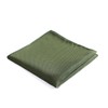 fortunatever Mens Solid Pocket Square (Olive Green)