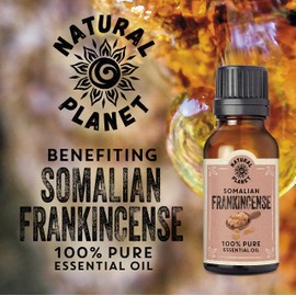 Natural Planet Frankincense Essential Oil 15ML 100% Pure & Undiluted Therapeutic Grade, Cruelty Free
