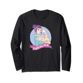 Not Fragile Like a Flower Fragile Like a Bomb Feminismus Gifts Langarmshirt