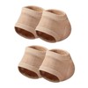 Healeved 2pairs Elastic Gel Heel Socks for Cracked Heel Repair