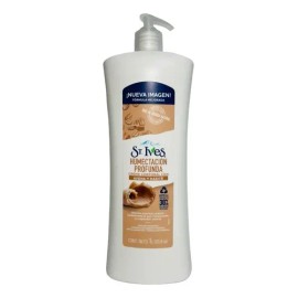 St. Ives Crema Corporal con Avena y Karité, Humectación Profunda, 1 L
