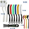 12Pcs Crevice Cleaning Brush Set, Multifunctional Hard Bristle Cleaning Product
