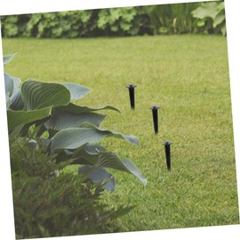 Generic 4Pcs Christmas Light Stakes for Durable Metal Ground Stakes for Outdoor Garden Lights Lightweight Portable Garden Decor for Pathway Landscaping