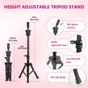 Professional Adjustable Mannequin Head Stand Tripod - 21 Inch Adjustable