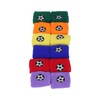 12pcs Sports Wristbands Moisture Wicking Skidproof Breathable Soft Wrist Sweat