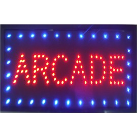 LohasLand LED Arcade Signs Arcade Decor Arcade Signs Game Goom Arcade Light, Arcade Neon Sign, Arcade Light sign, Arcade Sign, Arcade Room Sign, Arcade Light, Arcade Room Sign