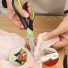 Vutyvve Kitchen Scissors, Stainless Steel Blades, Soft Handle, Multifunctional Kitchen