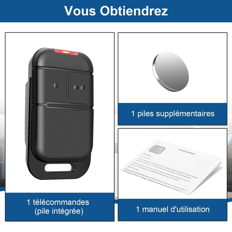 Door Remote Controls, Garage Door Opener Remotes, Universal Remote Control