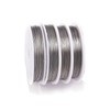 4 Rolls Sliver Beading Wire, Stainless Steel Wire, Tiger Tail