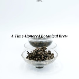 Gynostemma Tea (Jiao Gu Lan) - Loose jiaogulan tea, Caffeine-Free, Non-GMO, 5.29 oz/150 g - Serve as a hot or iced tea!