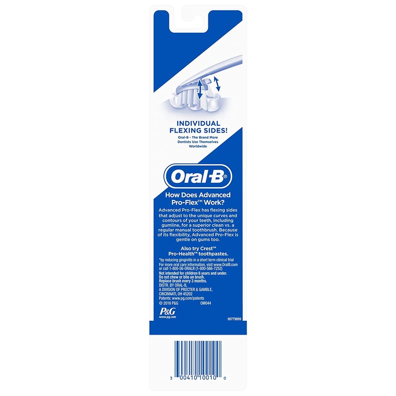 Oral-B Pro-Health Clinical Pro-Flex Toothbrush with Flexing Sides, 40M -