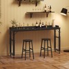MAHANCRIS Overbed Table with Wheels, Queen Size Adjustable Rolling Desk