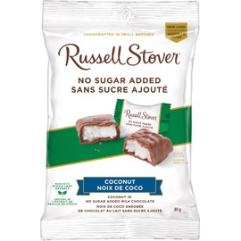 Russell Stover Candies Product Russell Stover Candies Sugar Free Coconut, 3 Ounce Bag - Set of 4,3 Ounce -- Set of 4