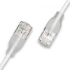 Wantec Patchkabel UTP CAT6a eGlow d=2,8mm 3,00m weiß