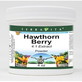 Terravita Hawthorn Berry 4:1 Extract Powder (4 oz, ZIN: 521712) - 2 Pack
