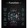 CACTUS ARCOIRIS Set Reloj Digital Caballero Relog Deportivo Pulsera Hombre