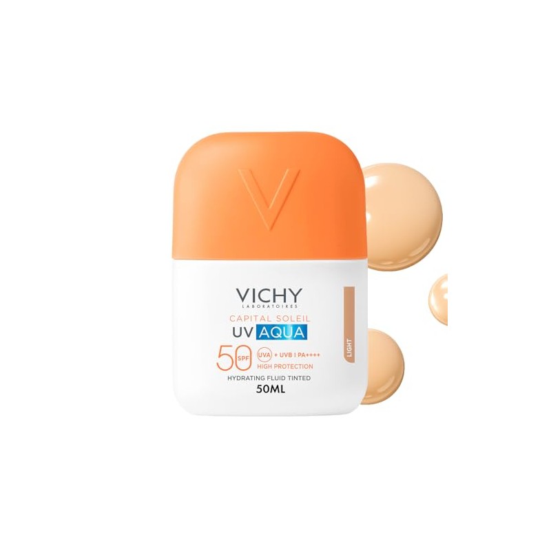 Capital Soleil Uv Aqua Fluido Hidratante SPF 50 1 Envase