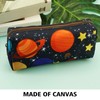 Space Student Canvas Pencil Pen Case Stationary Fall Make Up