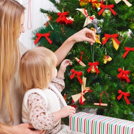 Chuangdi 3/8 Inch, 60 Yard Christmas Red Velvet Ribbon Wide Vintage Velvet Ribbons for Christmas Tree Ornaments Flower Bouquets Wedding Wreath Bow Making DIY Craft Choker