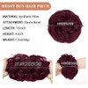 MSCHARM Messy Bun Hair Piece 2PCS Curly Hair Bun Scrunchies