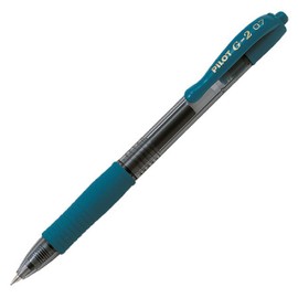 Pilot G207 Retractable Gel Rollerball 0.7 mm Tip (Single Pen) - Peacock Green