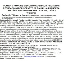 Barra Proteica Power Crunch Bionutritional Research Group, Crema de Vainilla Francesa, 12