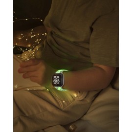 Mingmc Luminous Bands Compatible for Gizmo Watch Band Replacement for Kids,20mm Glow Printed Pattern Strap Compatible with Gizmo Watch 3/2/1,Special Gifts for Boys Girls