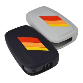 Sport Racing Stripes Key Fob Cover for Toyota TRD 4Runner Corolla GR RAV4 Highlander CHR RAV4 Camry Prius Prado Highlander Prime C V AWD 3 Buttons Remote
