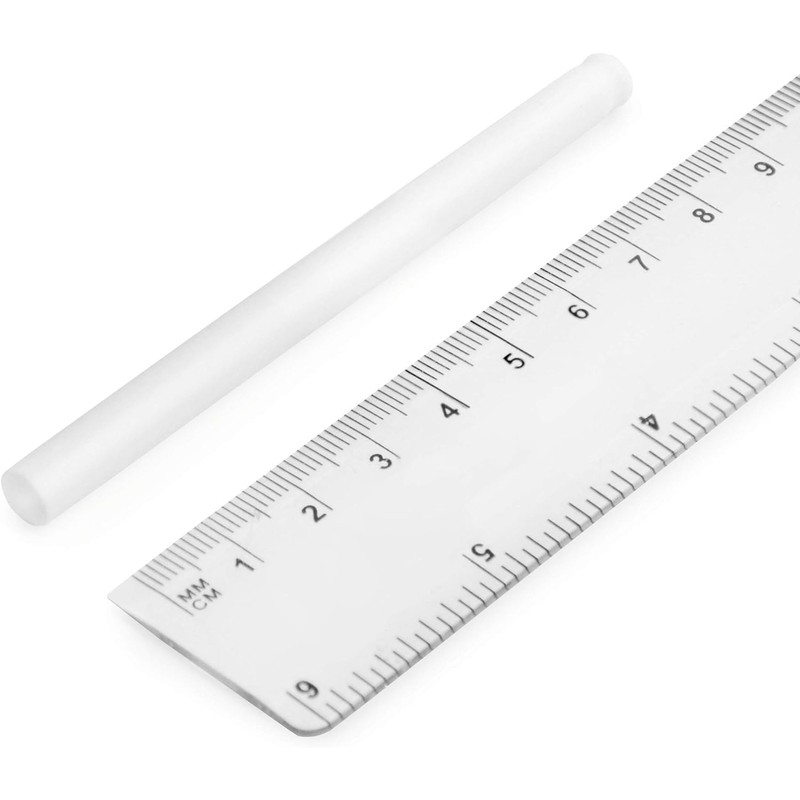 Pentel Clic Stick Eraser Rubber Refills - White - Pack