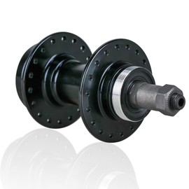 DREAMDASH D122DSE 7-Speed ​​Rear Quick Release Hub, M10 x 135 x 145L, 13G x 36H, for 6-Bolt Disc Brakes,