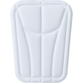 ZETT PA110JK Baseball Boys Sliding Pad, Shock Absorbing Crimping Pad (For Knees), White (1100)