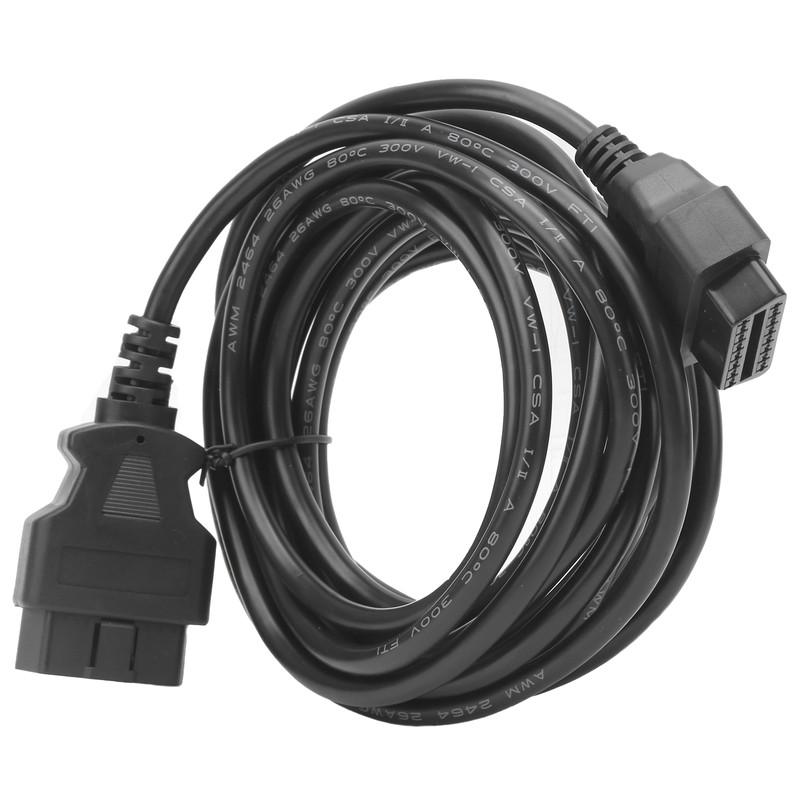 5m / 16.4ft OBD2 Car Diagnostic Cable Connector 16 Pin