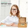 Homoyoyo Box Money Box with Lock Coin Saver Decorative Desktop