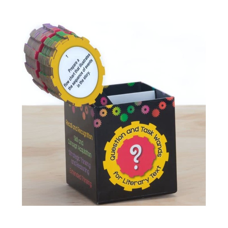 Really Good Stuff Reading Comprehension Question & Task Wands: Literary