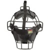 ZETT BLM7175A Baseball Umpire Mask for Boys Soft Baseball, Black