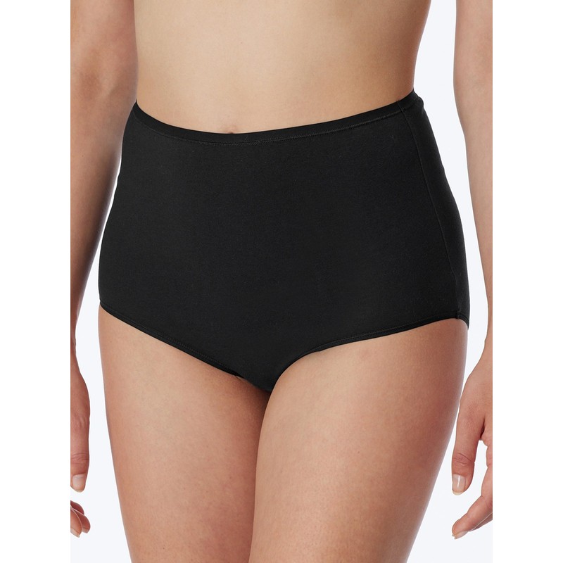 Schiesser Women's 2 Pack Maxi Briefs Organic Cotton - 95/5