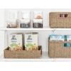StorageWorks Large Seagrass Tray for Bathroom, Seagrass Storage Baskets for