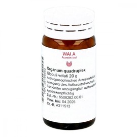 Organum quadruplex globules 20 g