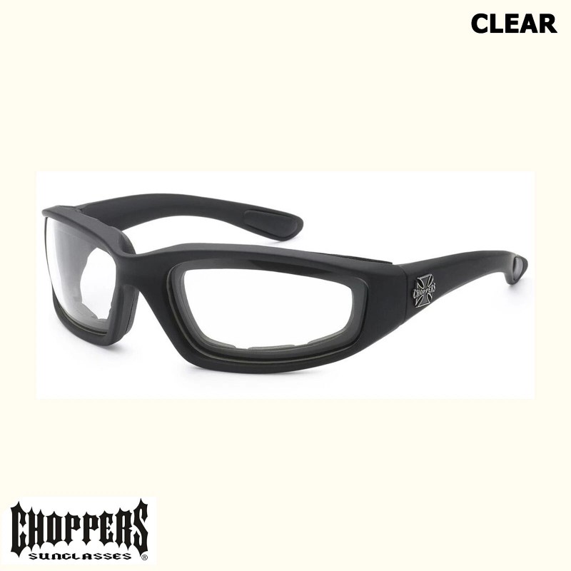 Choppers 3 Pairs Choppers Padded Foam Sunglasses 3 Pack Wind