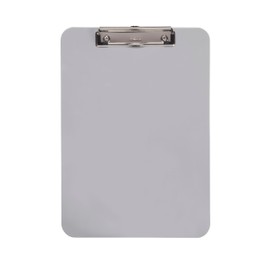 Maul Clipboard, Din A4 Portrait, Plastic, 8 mm Clamping Width, 3 mm Board Thickness, Grey, 2340582