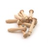 Oakcrafts - Birch Shaker Pegs 2.5" / 63.5mm (Pack of
