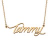 HUAN XUN BFF Friendship Jewelry Tammy Name Necklace for Her