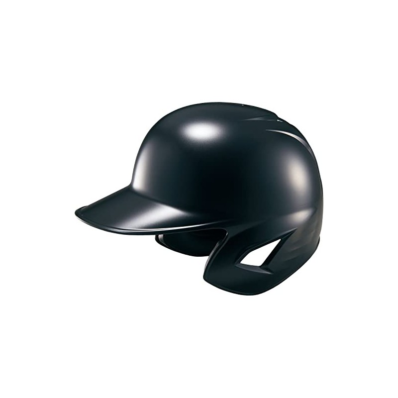 ZETT BHL380 Soft Baseball Helmet for Batters, Black (1900), XO